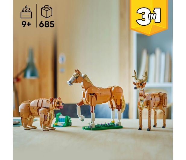 LEGO Creator 31166 Piękny koń - 1331699 - zdjęcie 4